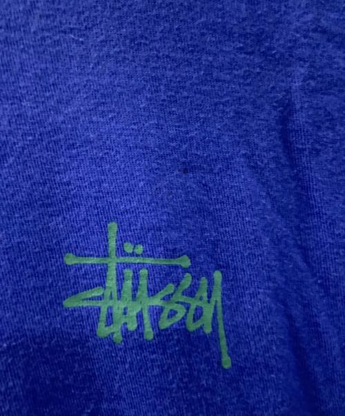 stussy（ステューシー）stussy (ステューシー) Tシャツ ブルー サイズ:Lの古着・服飾アイテム