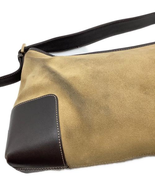 LOEWE（ロエベ）LOEWE (ロエベ) ワンショルダーバッグ ベージュ×ブラウンの古着・服飾アイテム