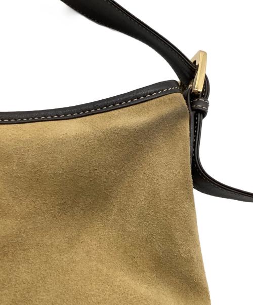 LOEWE（ロエベ）LOEWE (ロエベ) ワンショルダーバッグ ベージュ×ブラウンの古着・服飾アイテム