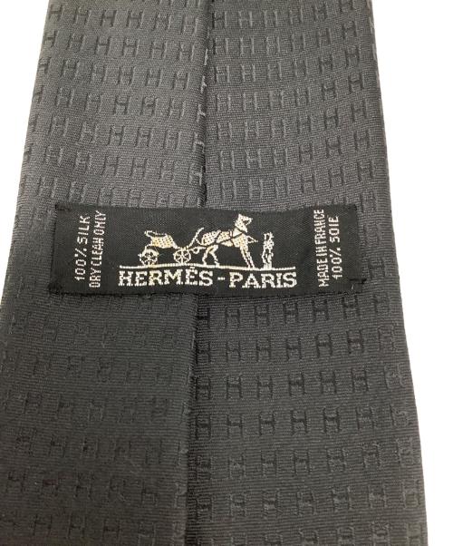 HERMES（エルメス）HERMES (エルメス) ネクタイ グレー サイズ:-の古着・服飾アイテム