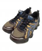 asicsアシックス）の古着「GEL-QUANTUM KINETIC」｜ブラウン×ゴールド