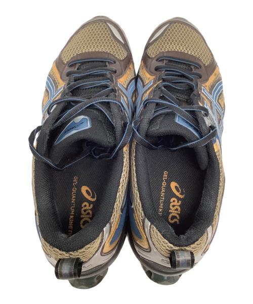 asics（アシックス）asics (アシックス) GEL-QUANTUM KINETIC ブラウン×ゴールド サイズ:27.5の古着・服飾アイテム