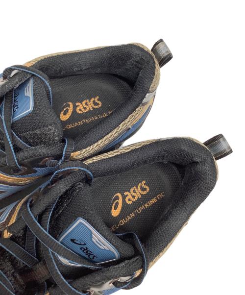 asics（アシックス）asics (アシックス) GEL-QUANTUM KINETIC ブラウン×ゴールド サイズ:27.5の古着・服飾アイテム