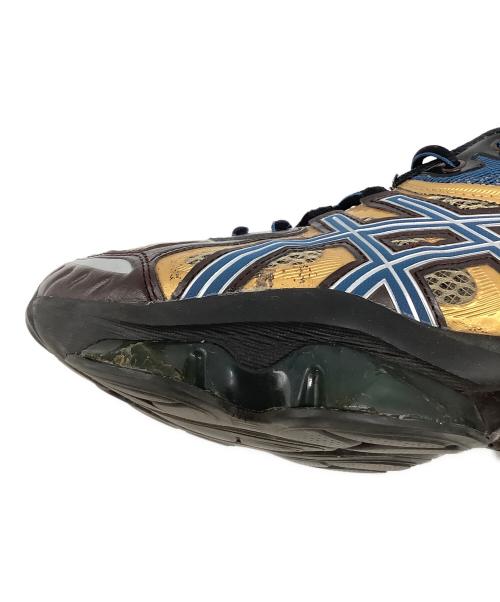 asics（アシックス）asics (アシックス) GEL-QUANTUM KINETIC ブラウン×ゴールド サイズ:27.5の古着・服飾アイテム