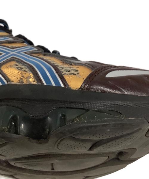 asics（アシックス）asics (アシックス) GEL-QUANTUM KINETIC ブラウン×ゴールド サイズ:27.5の古着・服飾アイテム