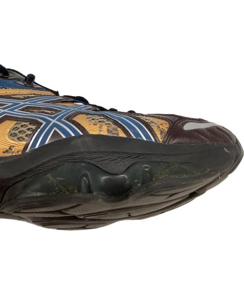 asics（アシックス）asics (アシックス) GEL-QUANTUM KINETIC ブラウン×ゴールド サイズ:27.5の古着・服飾アイテム
