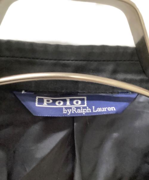 POLO RALPH LAUREN（ポロ・ラルフローレン）POLO RALPH LAUREN (ポロ・ラルフローレン) シングルスーツ テーラードジャケット  ブラック サイズ:Mの古着・服飾アイテム