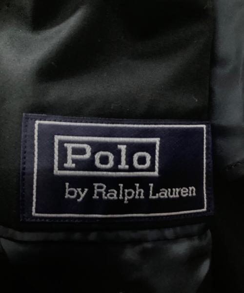POLO RALPH LAUREN（ポロ・ラルフローレン）POLO RALPH LAUREN (ポロ・ラルフローレン) シングルスーツ テーラードジャケット  ブラック サイズ:Mの古着・服飾アイテム