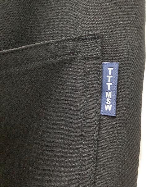 TTT MSW（ティー）TTT MSW (ティー) スラックス ブラック サイズ:Sの古着・服飾アイテム