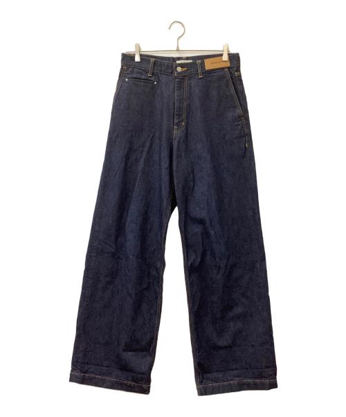 MATSUFUJI（マツフジ）MATSUFUJI (マツフジ) Wide Denim Trpusers インディゴ サイズ:2の古着・服飾アイテム