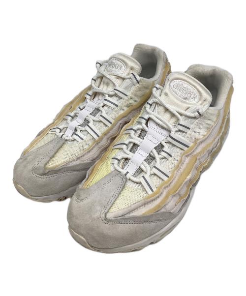 NIKE（ナイキ）NIKE (ナイキ) COMME des GARCONS (コムデギャルソン) AIR MAX 95 ホワイト サイズ:US8.5の古着・服飾アイテム