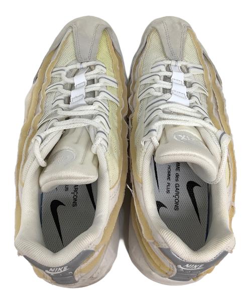 NIKE（ナイキ）NIKE (ナイキ) COMME des GARCONS (コムデギャルソン) AIR MAX 95 ホワイト サイズ:US8.5の古着・服飾アイテム