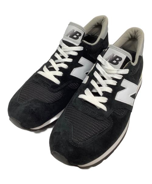 NEW BALANCE（ニューバランス）NEW BALANCE (ニューバランス) BOSTON MASS 02134 ブラック サイズ:US　91/2の古着・服飾アイテム