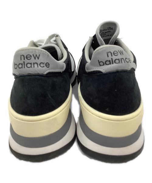 NEW BALANCE（ニューバランス）NEW BALANCE (ニューバランス) BOSTON MASS 02134 ブラック サイズ:US　91/2の古着・服飾アイテム