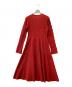 CELFORD（セルフォード）の古着「長袖ワンピース」｜レッド