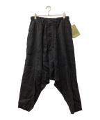 YOHJI YAMAMOTO×ALEXANDROSヨウジヤマモト×アレキサンドロス）の古着「サルエルパンツ」｜ブラック