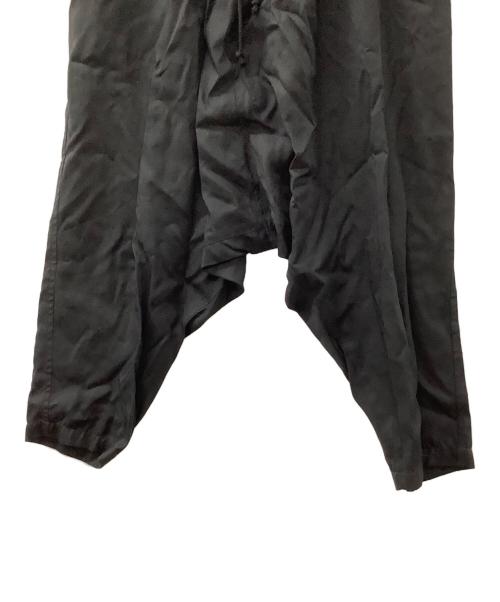 YOHJI YAMAMOTO（ヨウジヤマモト）YOHJI YAMAMOTO (ヨウジヤマモト) ALEXANDROS (アレキサンドロス) サルエルパンツ ブラック サイズ:3の古着・服飾アイテム