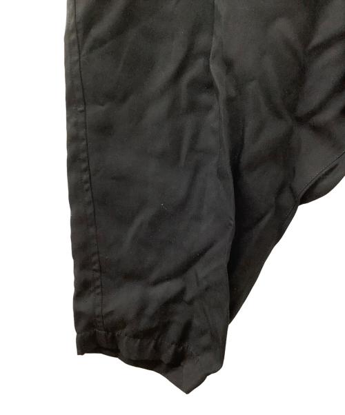 YOHJI YAMAMOTO（ヨウジヤマモト）YOHJI YAMAMOTO (ヨウジヤマモト) ALEXANDROS (アレキサンドロス) サルエルパンツ ブラック サイズ:3の古着・服飾アイテム
