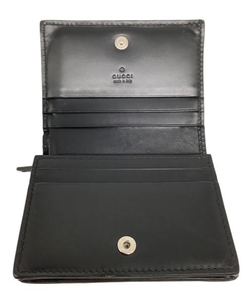 GUCCI（グッチ）GUCCI (グッチ) コンパクトウォレット ブラックの古着・服飾アイテム