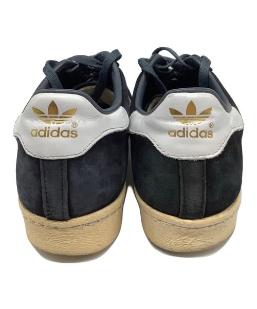adidas（アディダス）adidas (アディダス) SUPER STAR 80s DLX SUEDE ブラック サイズ:US101/2の古着・服飾アイテム