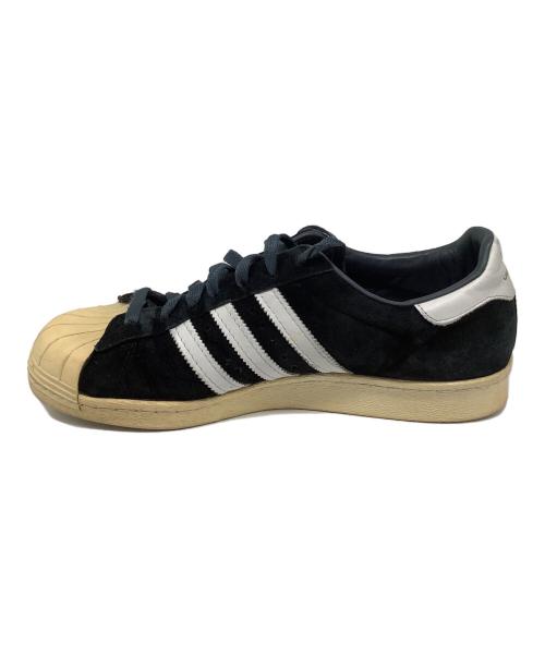adidas（アディダス）adidas (アディダス) SUPER STAR 80s DLX SUEDE ブラック サイズ:US101/2の古着・服飾アイテム