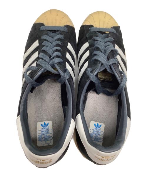 adidas（アディダス）adidas (アディダス) SUPER STAR 80s DLX SUEDE ブラック サイズ:US101/2の古着・服飾アイテム