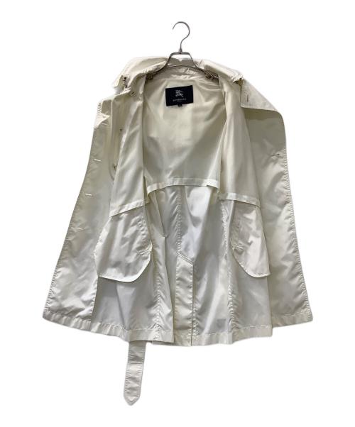 BURBERRY LONDON（バーバリーロンドン）BURBERRY LONDON (バーバリーロンドン) トレンチコート ホワイト サイズ:38の古着・服飾アイテム