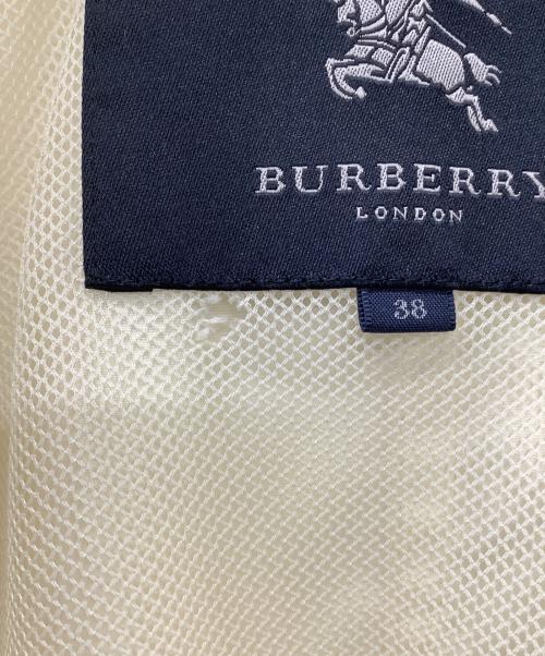 BURBERRY LONDON（バーバリーロンドン）BURBERRY LONDON (バーバリーロンドン) トレンチコート ホワイト サイズ:38の古着・服飾アイテム