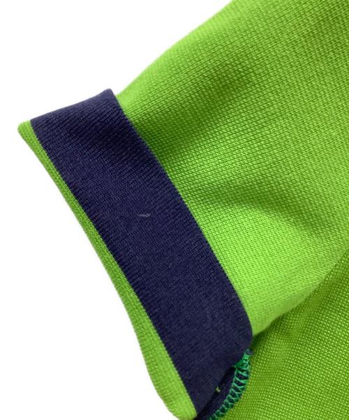 Yves Saint Laurent（イヴサンローラン）Yves Saint Laurent (イヴサンローラン) 半袖ワンピース 黄緑 サイズ:Mの古着・服飾アイテム