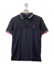 FRED PERRY（フレッドペリー）の古着「ポロシャツ」｜ネイビー×ピンク