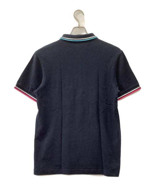 FRED PERRY（フレッドペリー）FRED PERRY (フレッドペリー) ポロシャツ ネイビー×ピンク サイズ:Mの古着・服飾アイテム