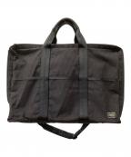 PORTERポーター）の古着「ハイブリッド 2WAY BRIEFCASE」｜ブラック