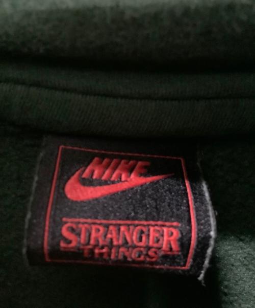 NIKE（ナイキ）NIKE (ナイキ) STRANGERTHINGS (ストレンジャーシングス) パーカー グリーン サイズ:XLの古着・服飾アイテム