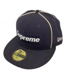 New Era×SUPREME（ニューエラ×シュプリーム）の古着「キャップ」｜ブラック×グリーン