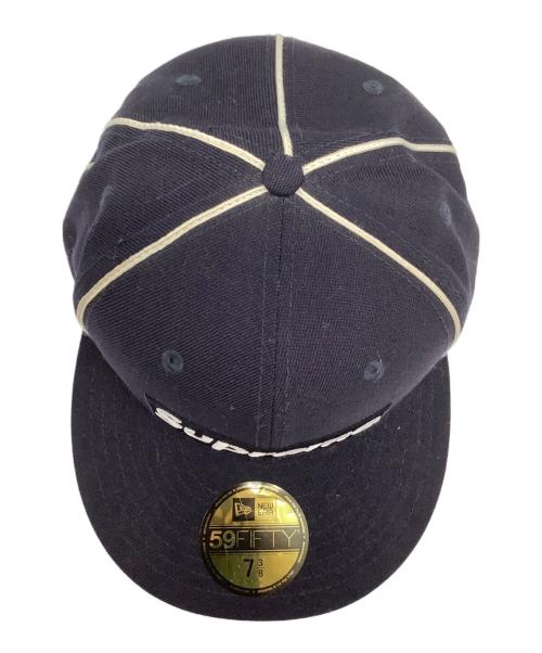 New Era（ニューエラ）New Era (ニューエラ) SUPREME (シュプリーム) キャップ ブラック×グリーン サイズ:7 3/8 (58.7cm）の古着・服飾アイテム