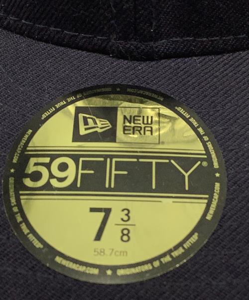 New Era（ニューエラ）New Era (ニューエラ) SUPREME (シュプリーム) キャップ ブラック×グリーン サイズ:7 3/8 (58.7cm）の古着・服飾アイテム