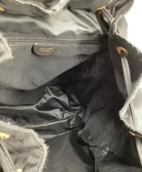 CELINE（セリーヌ）CELINE (セリーヌ) ナイロンリュック ブラックの古着・服飾アイテム