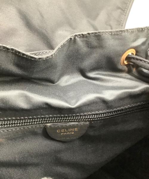 CELINE（セリーヌ）CELINE (セリーヌ) ナイロンリュック ブラックの古着・服飾アイテム