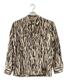 NEIGHBORHOOD（ネイバーフッド）の古着「長袖シャツ」｜アイボリー×ブラック