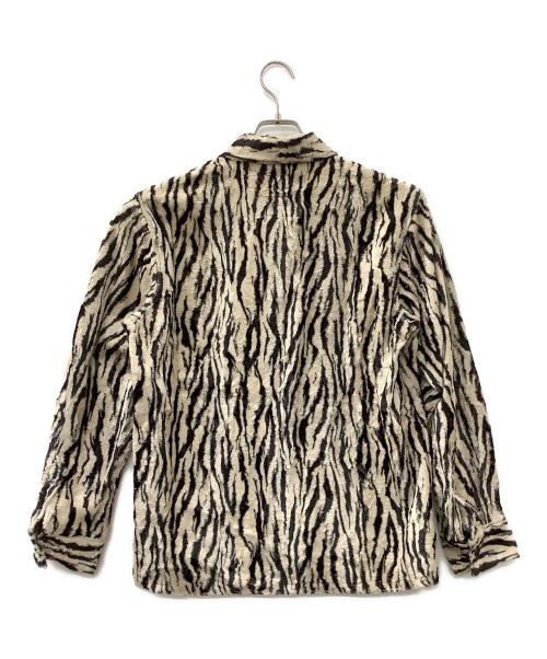 NEIGHBORHOOD（ネイバーフッド）NEIGHBORHOOD (ネイバーフッド) 長袖シャツ アイボリー×ブラック サイズ:Mの古着・服飾アイテム