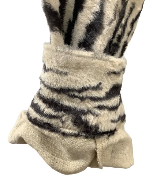 NEIGHBORHOOD（ネイバーフッド）NEIGHBORHOOD (ネイバーフッド) 長袖シャツ アイボリー×ブラック サイズ:Mの古着・服飾アイテム