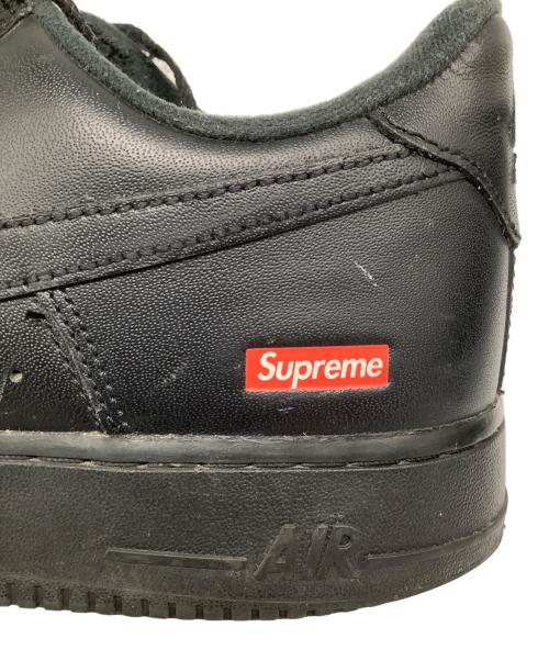 NIKE（ナイキ）NIKE (ナイキ) SUPREME (シュプリーム) Supreme × Nike Air Force 1 Low  ブラック サイズ:US10.5の古着・服飾アイテム