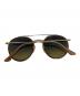 RAY-BAN (レイバン) ROUND DOUBLE BRIDGE アリスタゴールド サイズ:51□22：8000円