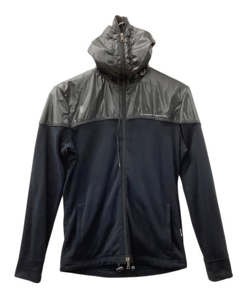 BURBERRY BLACK LABEL（バーバリーブラックレーベル）BURBERRY BLACK LABEL (バーバリーブラックレーベル) ジップパーカー ブラック サイズ:3の古着・服飾アイテム