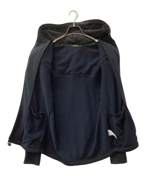 BURBERRY BLACK LABEL（バーバリーブラックレーベル）BURBERRY BLACK LABEL (バーバリーブラックレーベル) ジップパーカー ブラック サイズ:3の古着・服飾アイテム