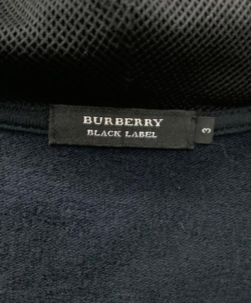 BURBERRY BLACK LABEL（バーバリーブラックレーベル）BURBERRY BLACK LABEL (バーバリーブラックレーベル) ジップパーカー ブラック サイズ:3の古着・服飾アイテム