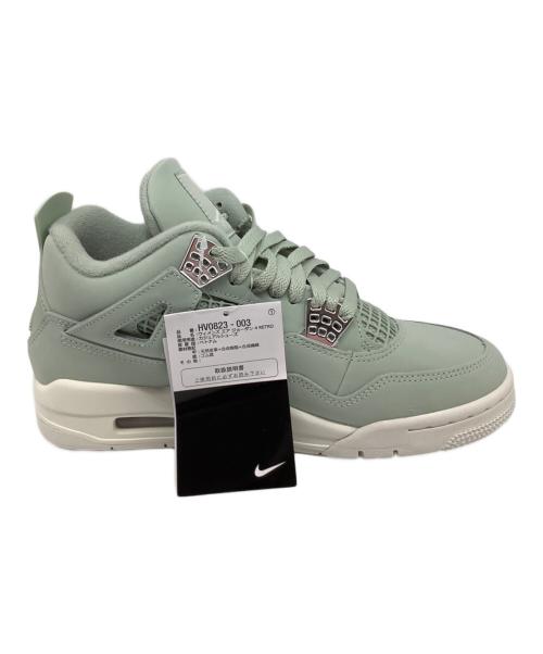 NIKE（ナイキ）NIKE (ナイキ) WMNS AIR JORDAN 4 RETRO ミント サイズ:US8 未使用品の古着・服飾アイテム