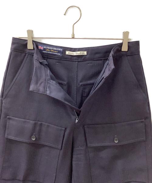 Acne studios（アクネ ストゥディオズ）Acne studios (アクネ ストゥディオズ) ALFRED BROWN (アルフレットブラウン) パンツ ネイビー サイズ:48の古着・服飾アイテム