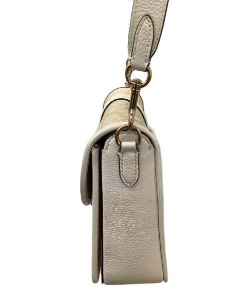 COACH（コーチ）COACH (コーチ) ショルダーバッグ ベージュ×ホワイトの古着・服飾アイテム