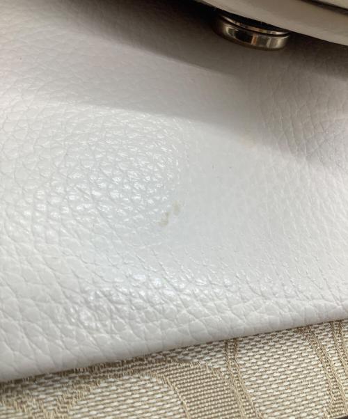 COACH（コーチ）COACH (コーチ) ショルダーバッグ ベージュ×ホワイトの古着・服飾アイテム